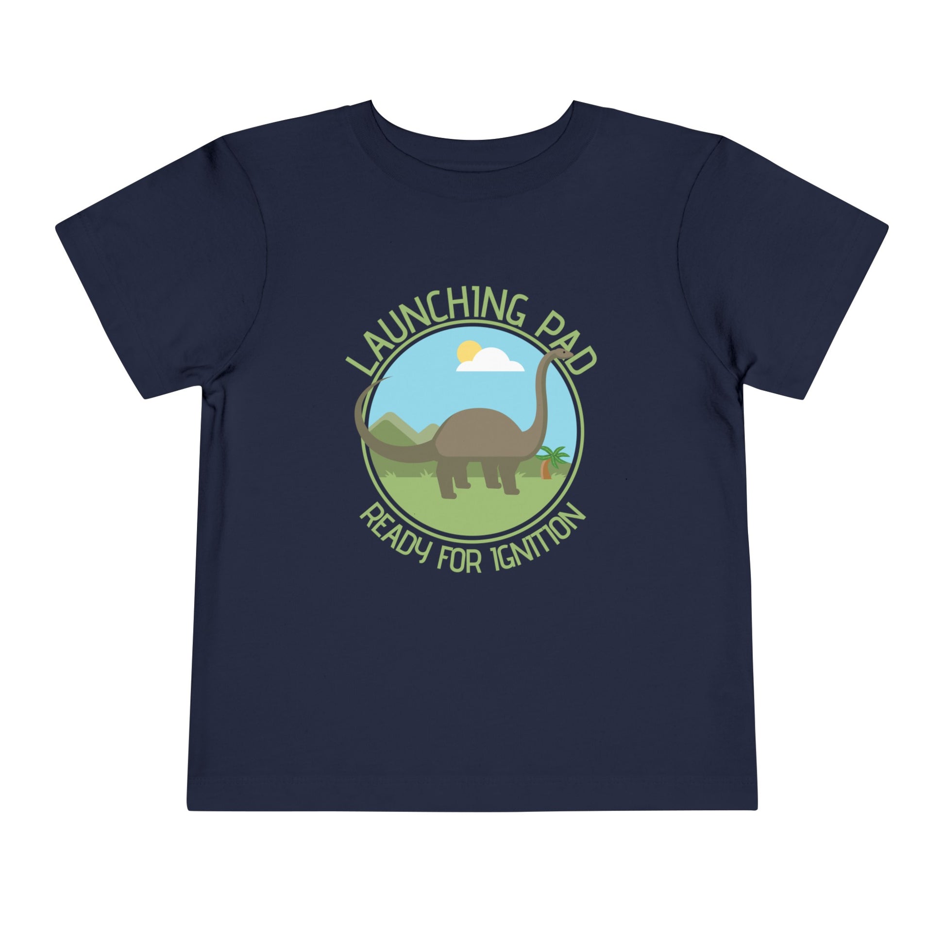 Dino Short Sleeve Tee, navy, readyforignition.com