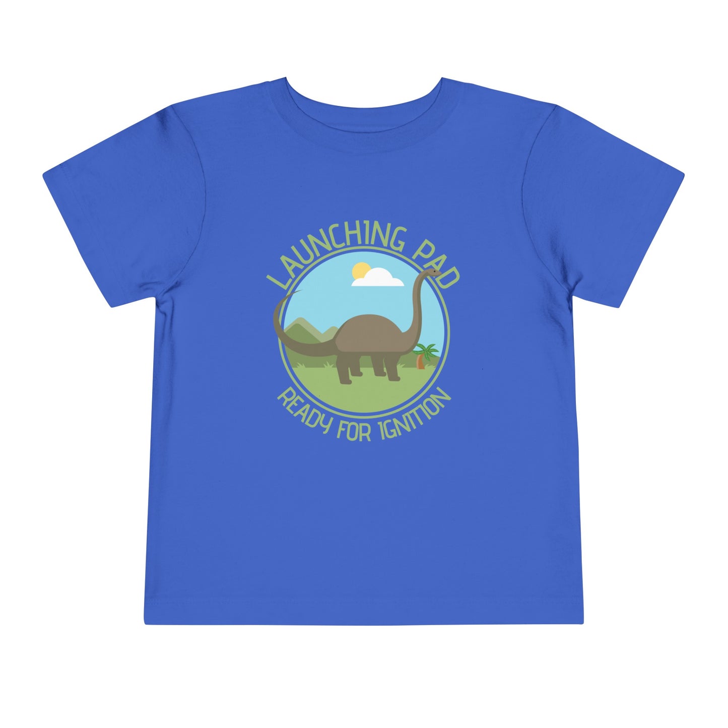 Dino Short Sleeve Tee, blue, readyforignition.com