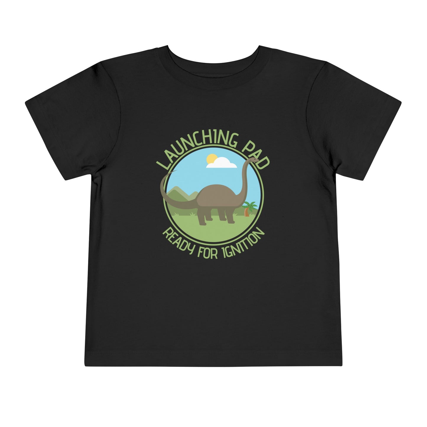 Dino Short Sleeve Tee, black, readyforignition.com