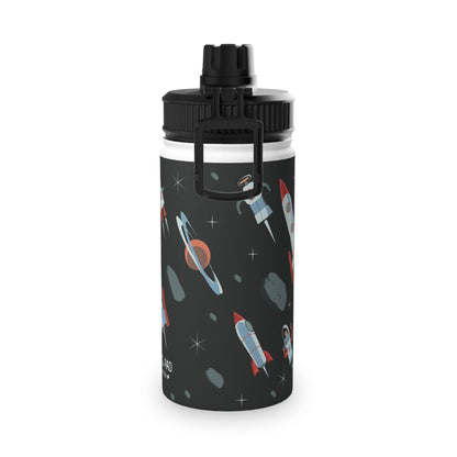 Space Stainless Steel Water Bottle, Sports Lid