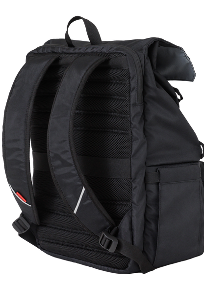 Launching Pad Backpack back